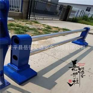 厂家 异形钢板折弯人行道隔离护栏停车场防撞隔离限位栏杆