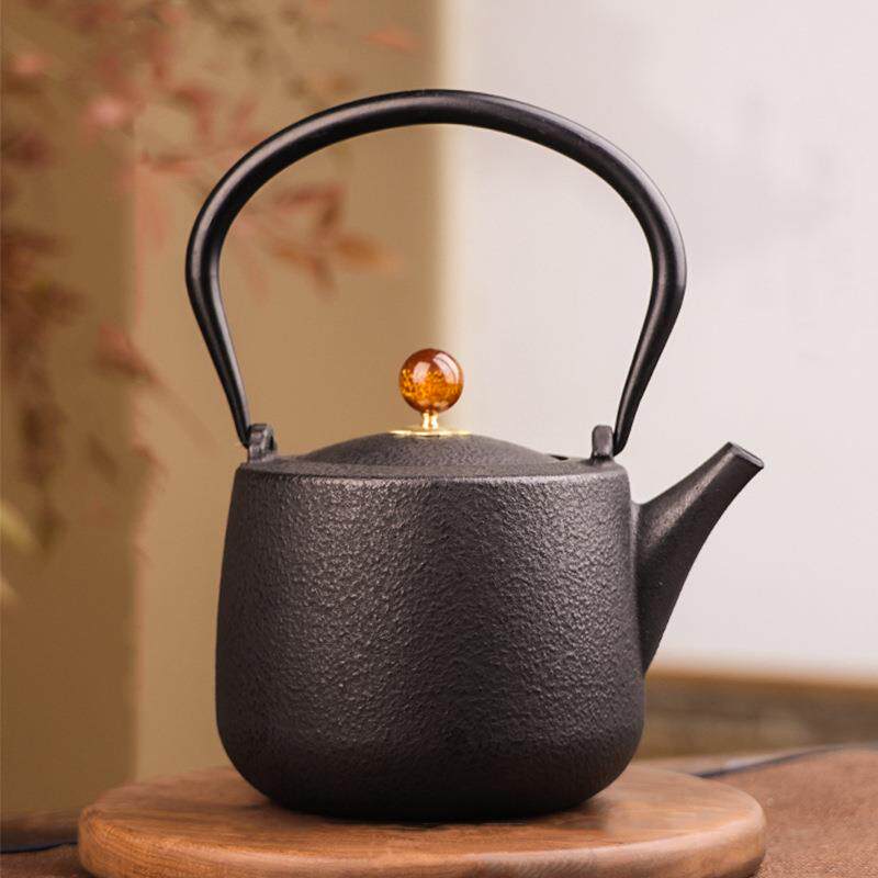 典工堂铁壶无涂层南部铸铁壶手提素壶生铁壶烧水壶家用茶具煮茶壶