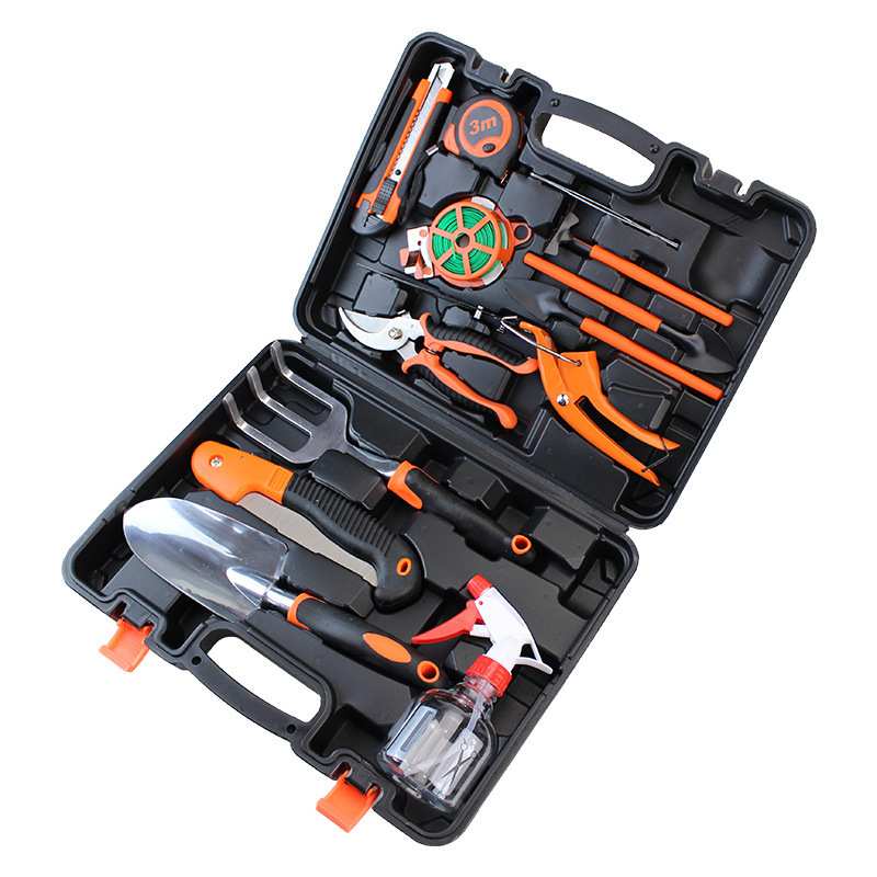 园艺工具套装园林剪铁锹铲子五金组合工具家用工具套装503-14