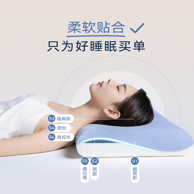 生活星球深睡枕Pro枕头护颈椎助睡眠侧睡记忆棉枕芯枕头儿童枕头图片