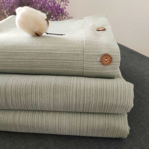 【起球包退】凉感纯棉老粗布凉席单件床单三件套加厚空调席软席夏