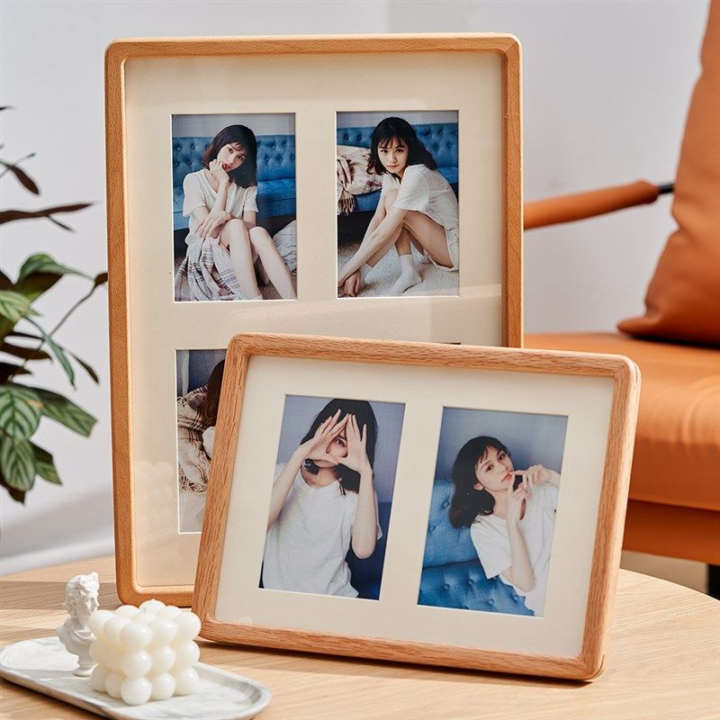 实木榫卯圆角相框摆台结婚照A4画框洗照片做成相框a3定制画框挂墙,家居饰品,相框/画框,淘宝优惠券,粉丝福利购,淘宝优惠卷