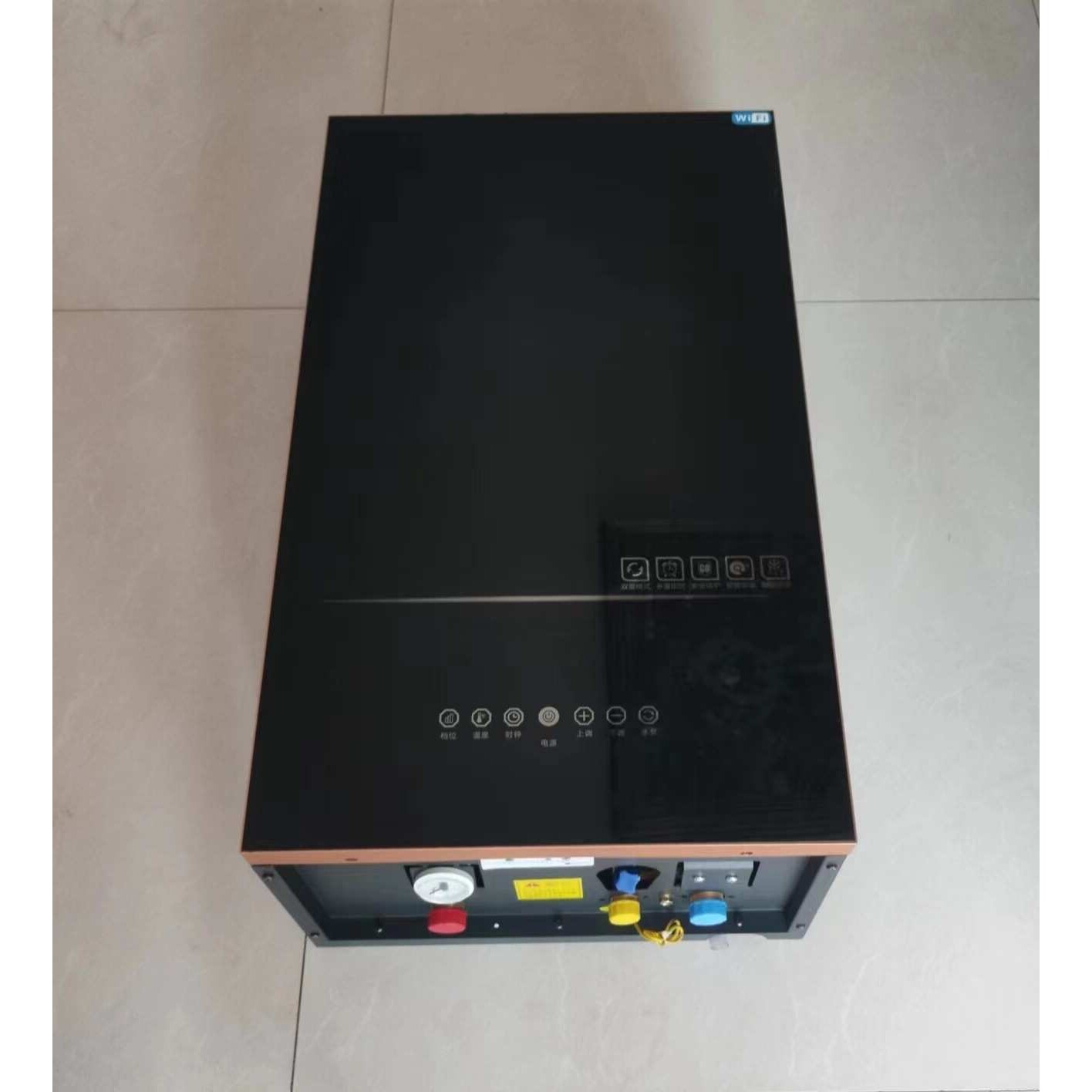 10KW匠奥半导体加热内置泵封闭式电壁挂炉两相电三相电供暖100平