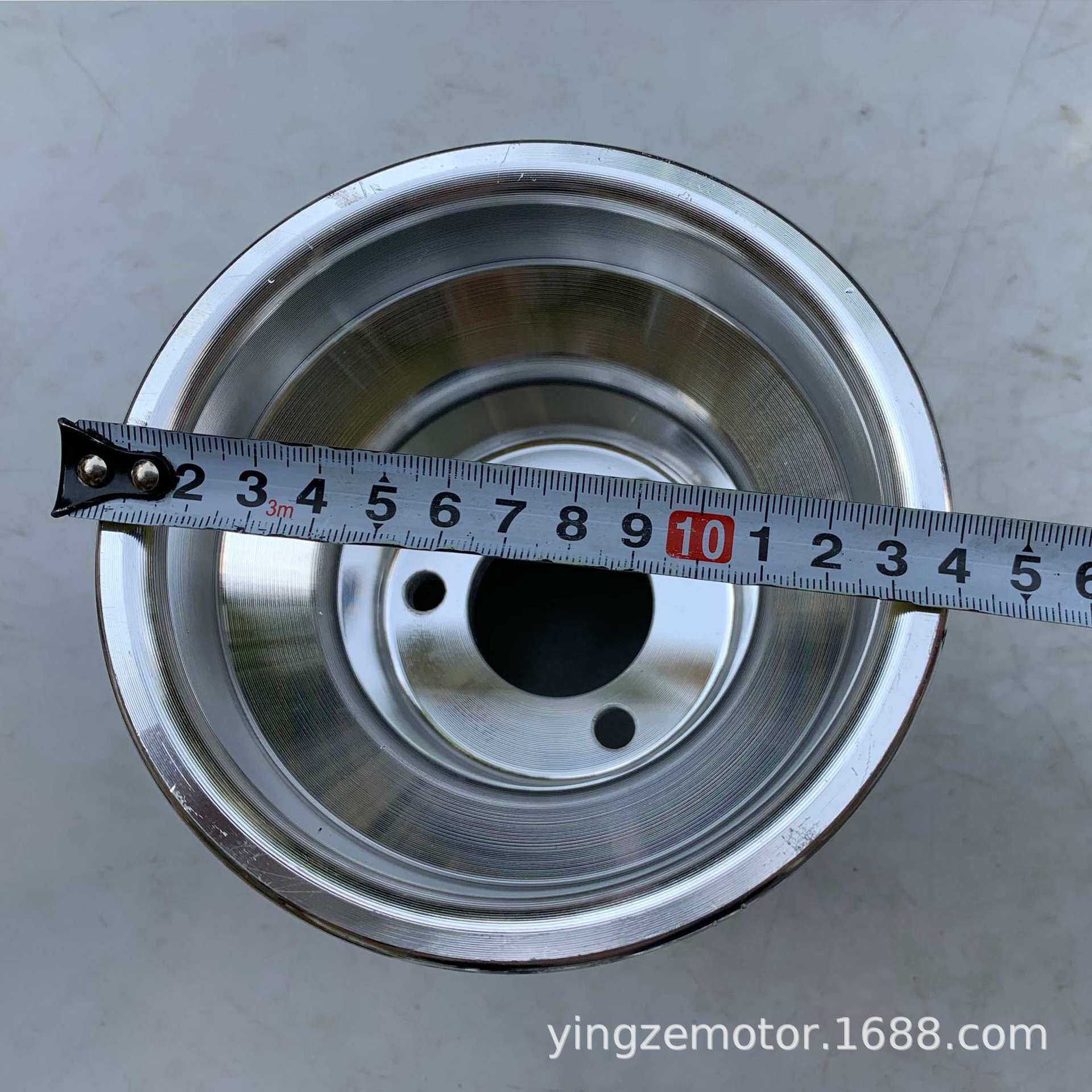 三轮四轮竞技漂移卡丁车后轮毂11X7.10-5寸铝合金轮毂轮圈18CM