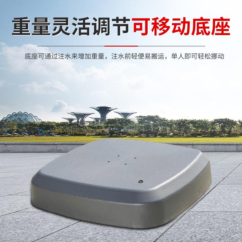 塑料注水水箱阳台伞座 中柱伞太阳伞树伞座 广告伞带轮子水箱底座
