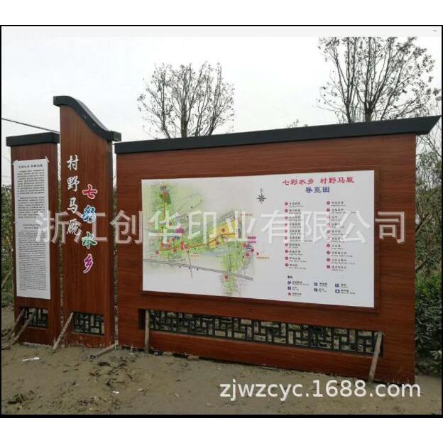 户外导视牌小区标识牌广告标识牌房地产标识牌停车场指示牌