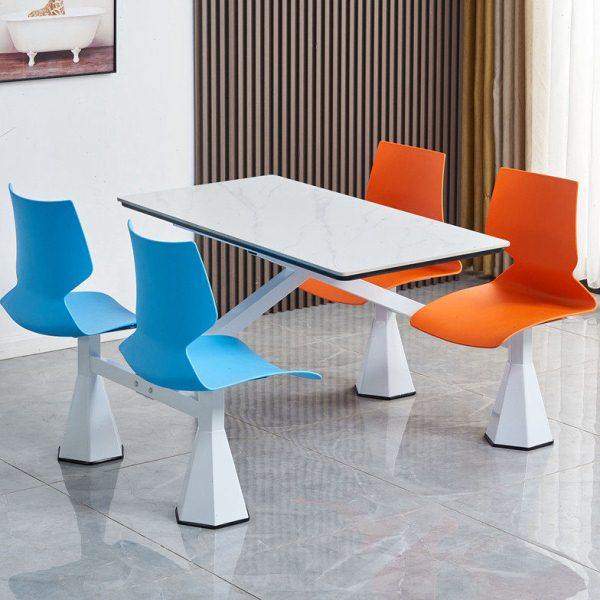 快餐桌食堂餐桌椅学校食堂4人连体餐桌饭堂不锈钢快餐桌长条餐桌,商业/办公家具,食堂餐桌椅,淘宝优惠券,粉丝福利购,淘宝优惠卷