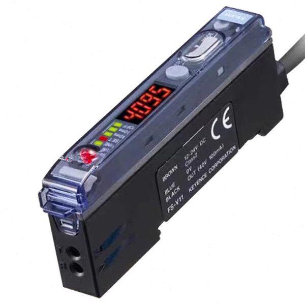 双数显光纤放大器 FS-V31 光电开关对射漫反射光纤传感器速2