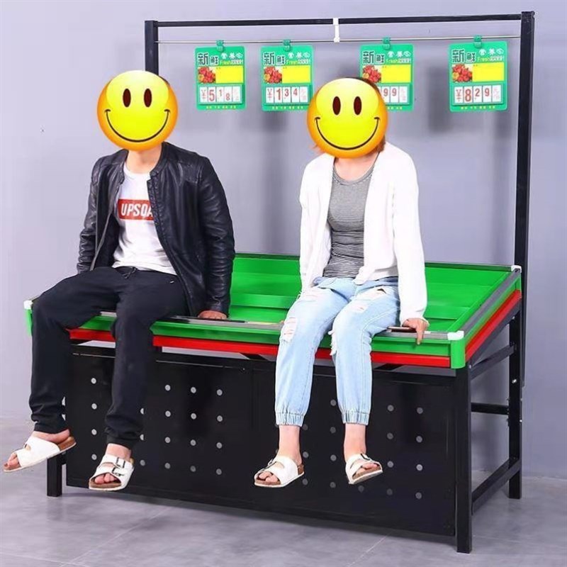 超市水果蔬菜货水多功能架用店货架展示架菜店商果卖菜货架堆头