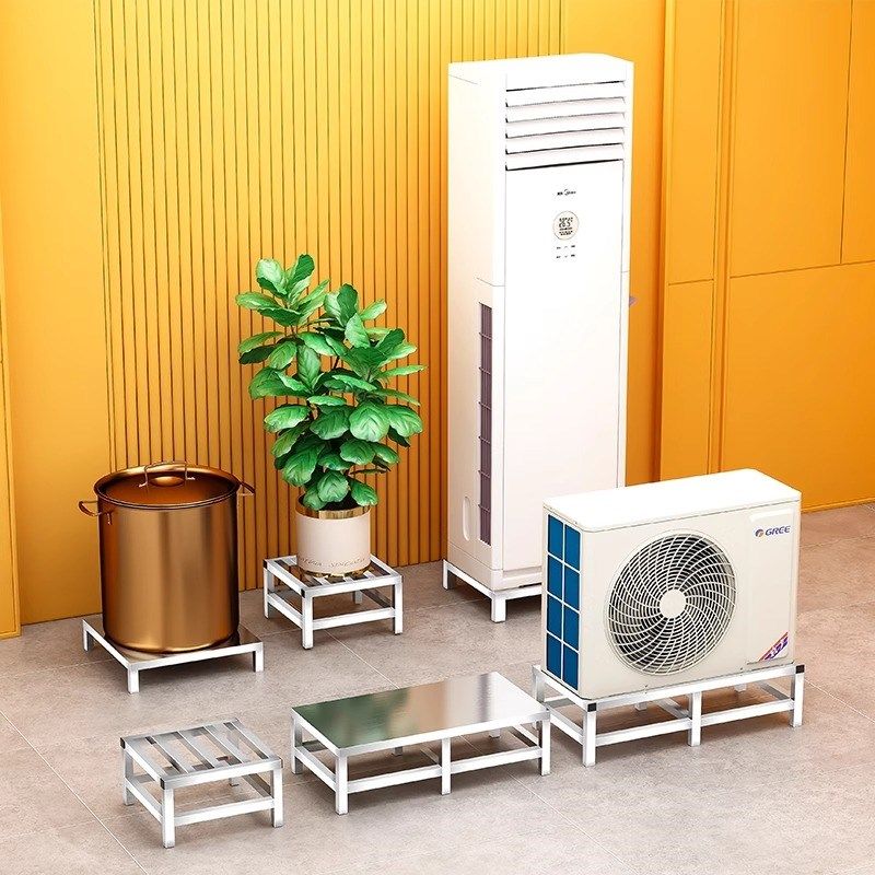 不锈钢底座托架落地垫高底架支架防潮置物架承重货架支撑架可定制