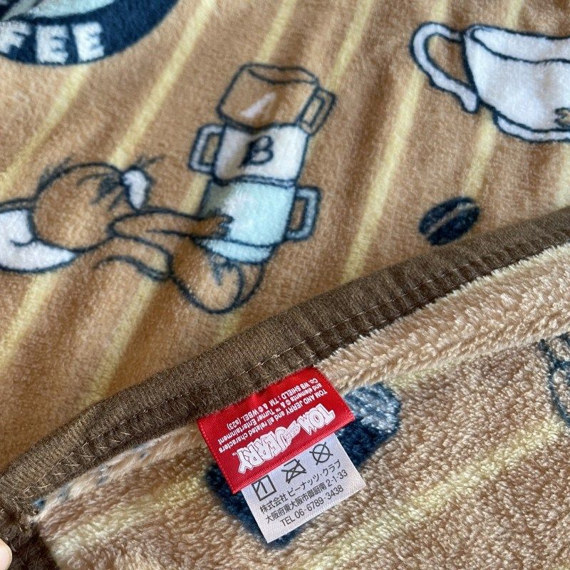 日单 珊瑚绒毛毯  猫和老鼠 汤姆杰瑞毯子盖毯卡通床单,床上用品,休闲毯/毛毯/绒毯,淘宝优惠券,粉丝福利购,淘宝优惠卷