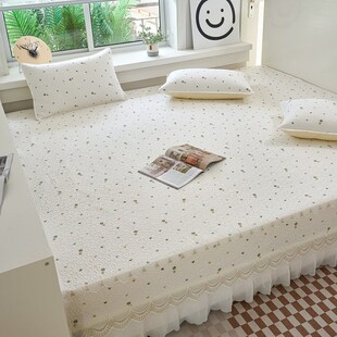 定制纯棉榻榻米床盖炕盖全棉防滑专用床单三件套炕单加厚四季通用