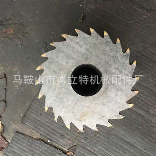 专业生产滚粒机刀片 Φ160*Φ50*160塑料颗粒切粒机滚刀 22把齿刀