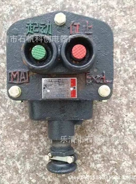 BZA1-5/127-3矿用隔爆型控制按钮 127V LA81-2  3孔按钮BZA10