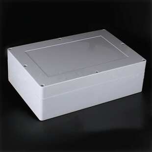 F10塑料防水盒320*240*140mm 停车场刷卡器外壳 锂电池外壳开孔