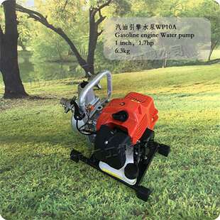 二冲程汽油自吸水泵园林花草浇地灌溉机家用泄洪排涝抽水机