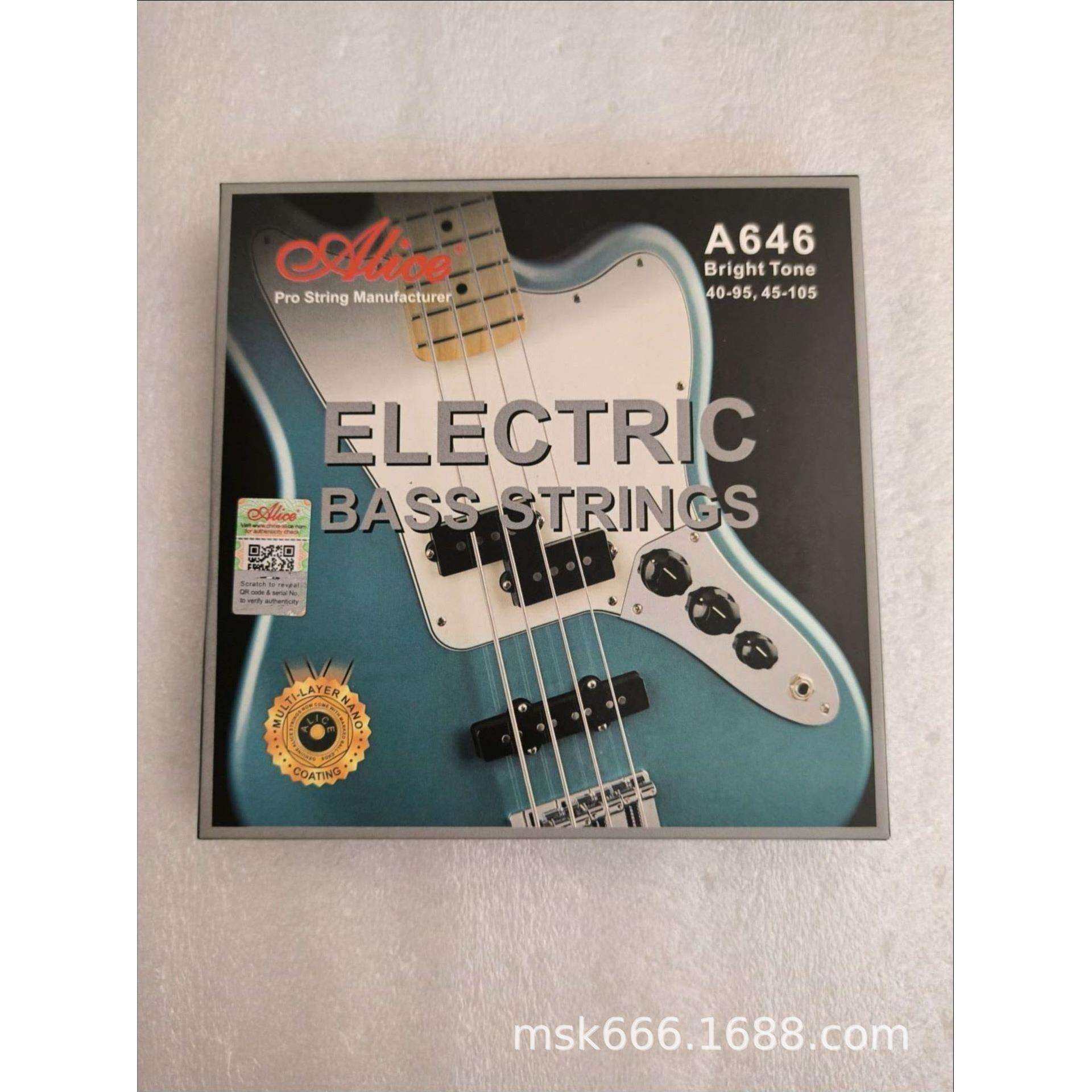 爱丽丝A646电贝司琴弦线
