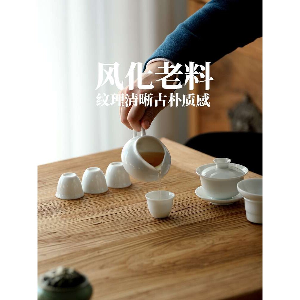 老榆木餐桌椅组合田园阳台休闲矮茶桌实木方桌茶桌餐厅正方形茶桌