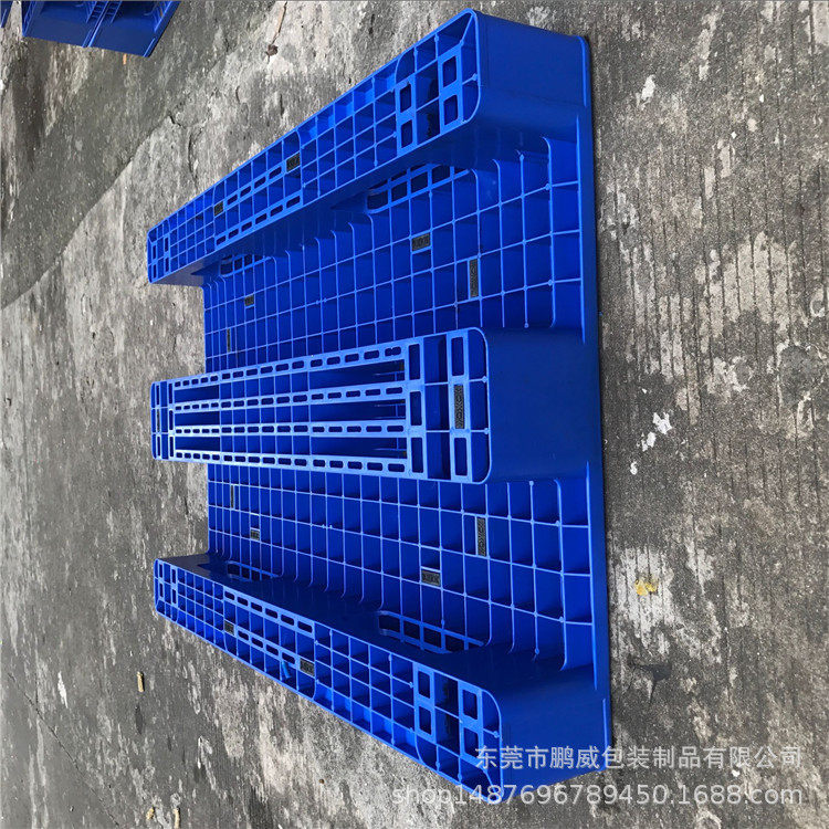 珠海防滑塑料托盘12510可置钢管网格川字型塑胶地台板125*100*15