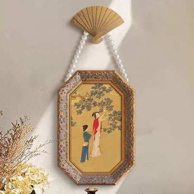 汉宫春晓图新中式复古书房挂画茶楼样板间客厅装饰画壁画复古风