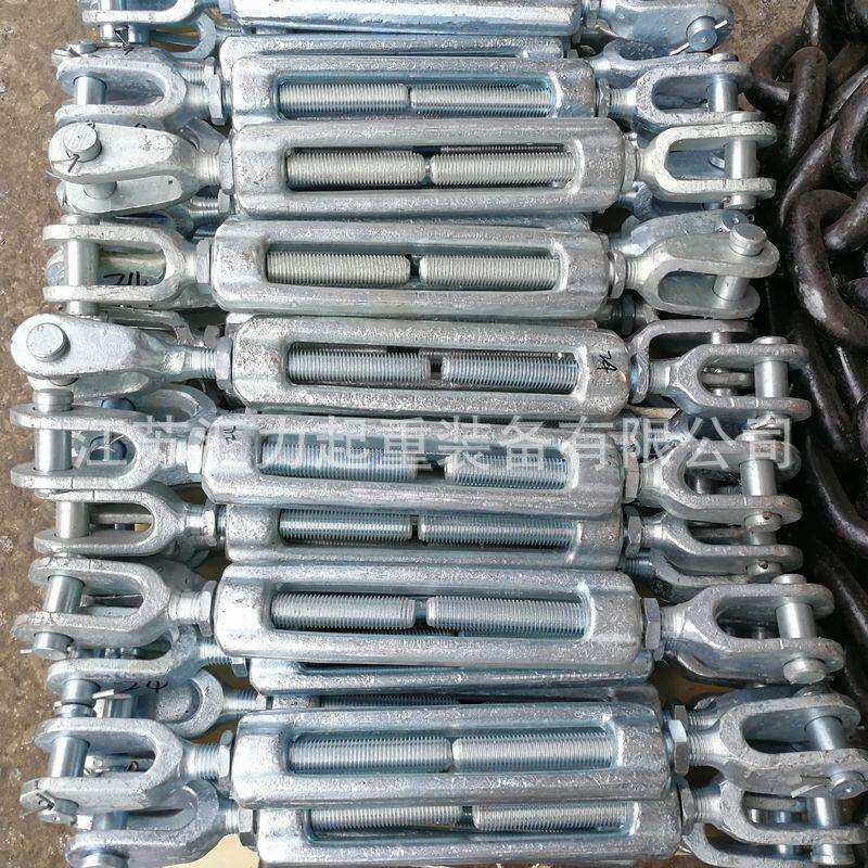 索具螺旋扣M12 船用花篮螺丝M14 花篮螺栓 GB/T3818