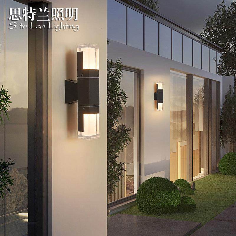 户外防水壁灯方形亚克力创意入户过道楼梯单双头照明别墅墙壁灯,玩具/童车/益智/积木/模型,毛绒/玩偶/公仔/布艺类玩具,淘宝优惠券,粉丝福利购,淘宝优惠卷