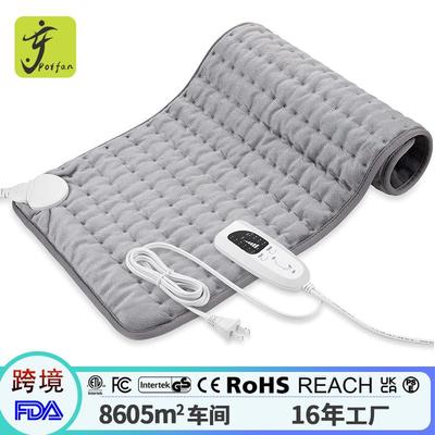 跨境家用电热毯智能定时保暖加热垫湿敷单人发热毛毯 Heating pad