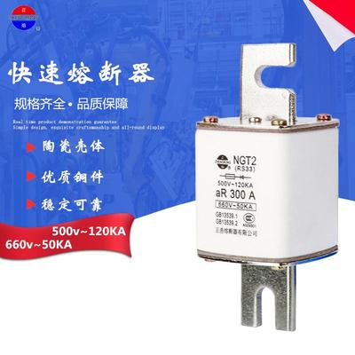 NGT2 RS33快速熔断器aR200A250A300A315A350A400熔芯A500V~120KA