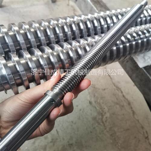 机床丝杆加工梯形螺纹精密丝杠Tr20Tr30Tr40螺距34568正反牙调节