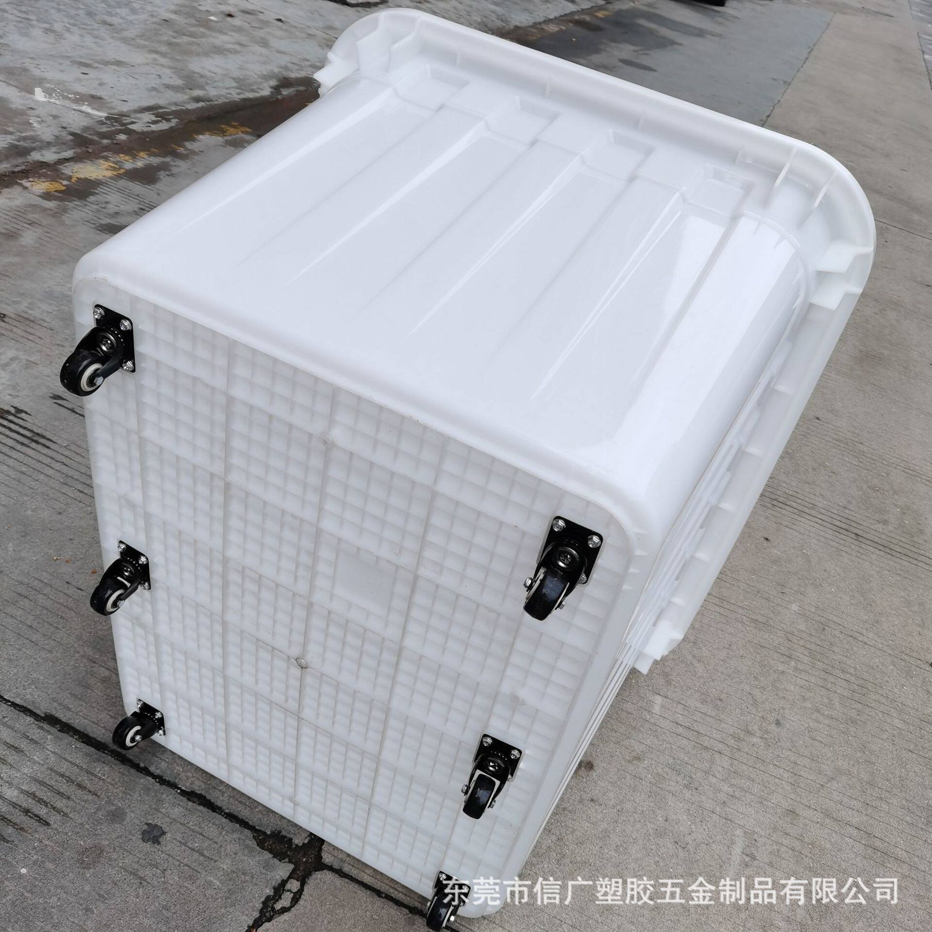 600升塑料胶箱600升鱼箱服装厂周转方箱车运输胶箱塑料水箱高级水