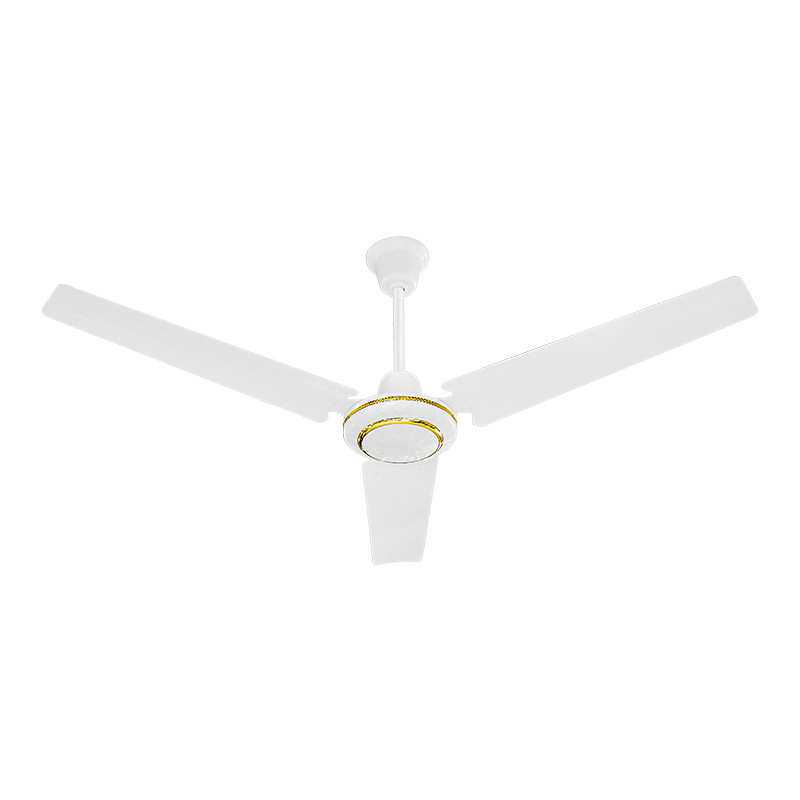 直流无刷12V/24V夏季热卖金属三叶吊扇大风力静音吊顶扇客厅扇