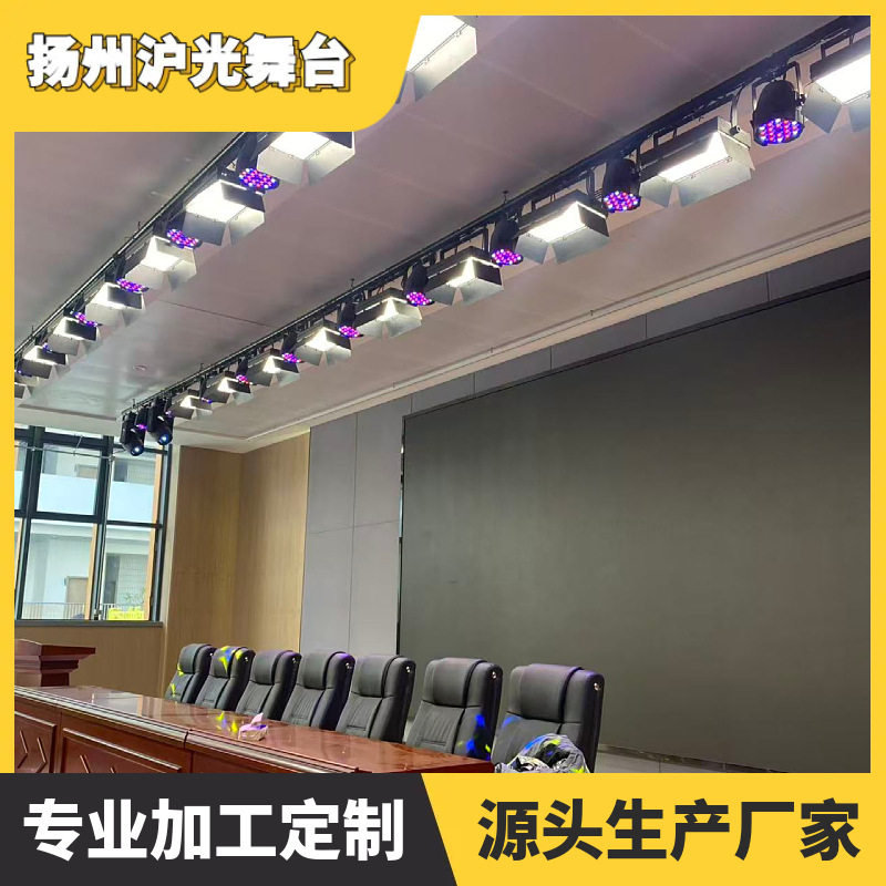 专业制作电动吊杆机升降灯杆升降景杆布景吊杆对开大幕侧光吊杆