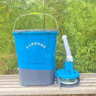 现货电动单兵融雪抛撒器便携式手持鱼塘投料机农用电动施肥器