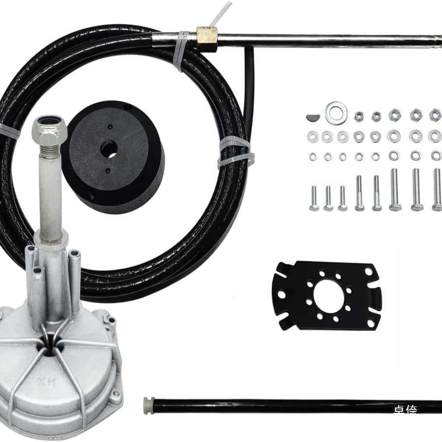游艇快艇船用方向转向系统船外机方向机舵机方向线