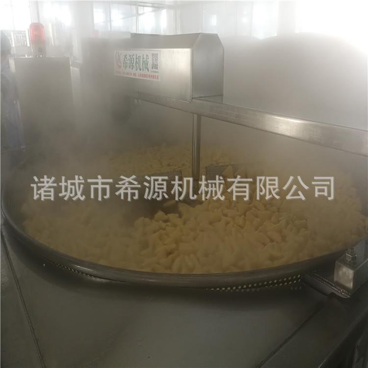 全自动豆泡油炸机1200型豆泡油炸锅厂家食品鸡排油炸设备