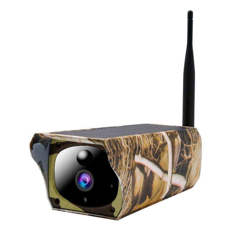 WIFI太阳能远程家用监控器监控户外1080P清摄像机无线摄像头