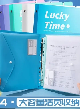 【下单立减50】A4试卷收纳神器活页文件收纳册高颜值试卷收纳袋ZP