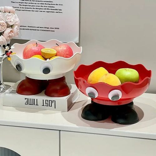 【下单立减50】家用高脚水果盘高颜值可沥水果盆客厅茶几高颜值XJ