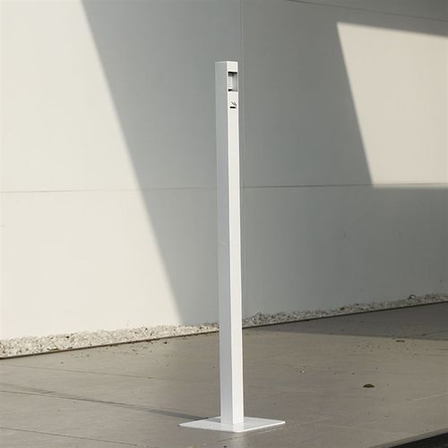 不锈钢烟灰桶落地方形柱立式灭烟头垃圾桶简约收集烟灰缸户外定制