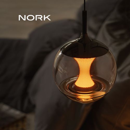 诺克余晖睡眠床头灯吊灯意式现代客厅餐厅吧台前台过道卧室伴睡灯