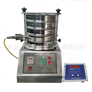 外置式超声波试验筛 超细粉筛分过滤机 不锈钢材质小型圆筛实验用