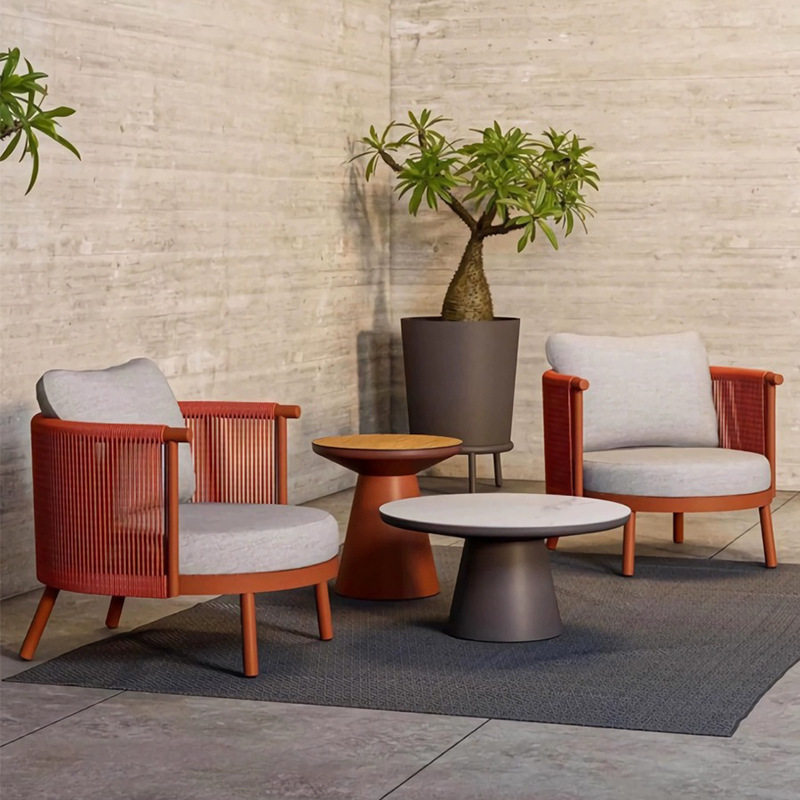 户外沙发庭院室外防水防晒柚木组合露天阳台别墅设计师花园家具,住宅家具,户外沙发,淘宝优惠券,粉丝福利购,淘宝优惠卷