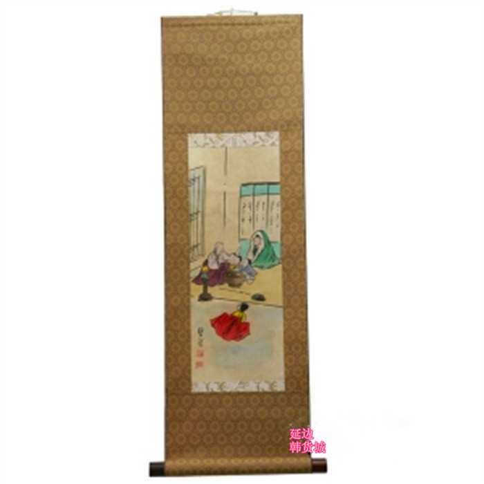 韩国民俗工艺品画朝韩墙壁挂画韩国料理店家居饭店装饰品挂件挂饰