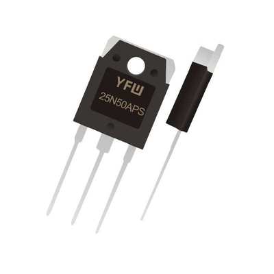 高压MOS管 YFW16N60APS  TO-247S  封装印字YFW 16N60APS YFW/佑