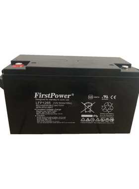 FirstPower一电蓄电池LFP1265 12V65AH机房直流屏UPS备用电源