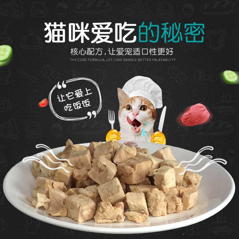 成犬零食 厂家 冻干宠物零食 冻干三文鱼250g 猫狗营养辅食
