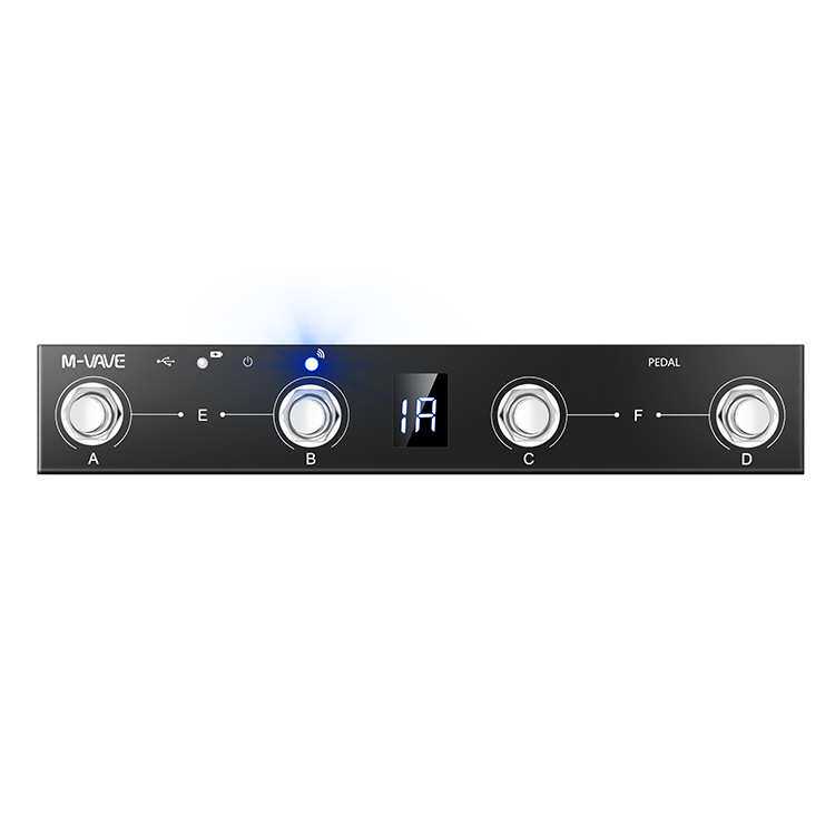 MIDI蓝牙控制器 MIDI踏板翻页器 多功能 乐器配件 吉他
