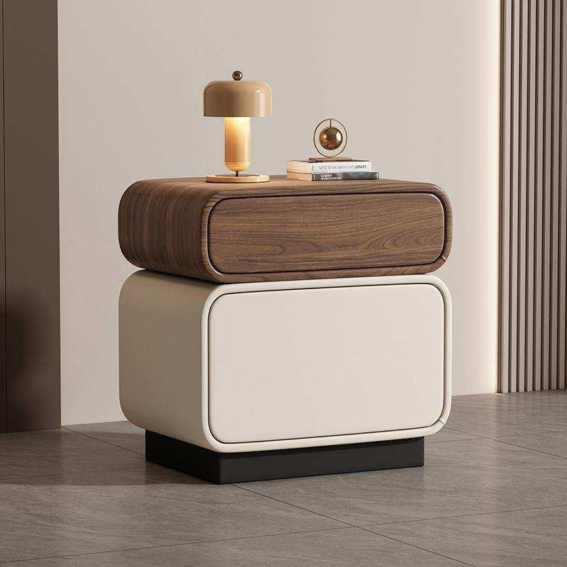 新款实木轻奢皮质中古风50宽落地款床头柜意式极简现代卧室储物柜,模玩/动漫/周边/娃圈三坑/桌游,模型制作工具/辅料耗材,淘宝优惠券,粉丝福利购,淘宝优惠卷