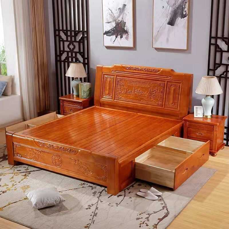 中式实木床1.8米双人床明清仿古1.5米经济型雕花床厂家直销储物床,模玩/动漫/周边/娃圈三坑/桌游,模型制作工具/辅料耗材,淘宝优惠券,粉丝福利购,淘宝优惠卷