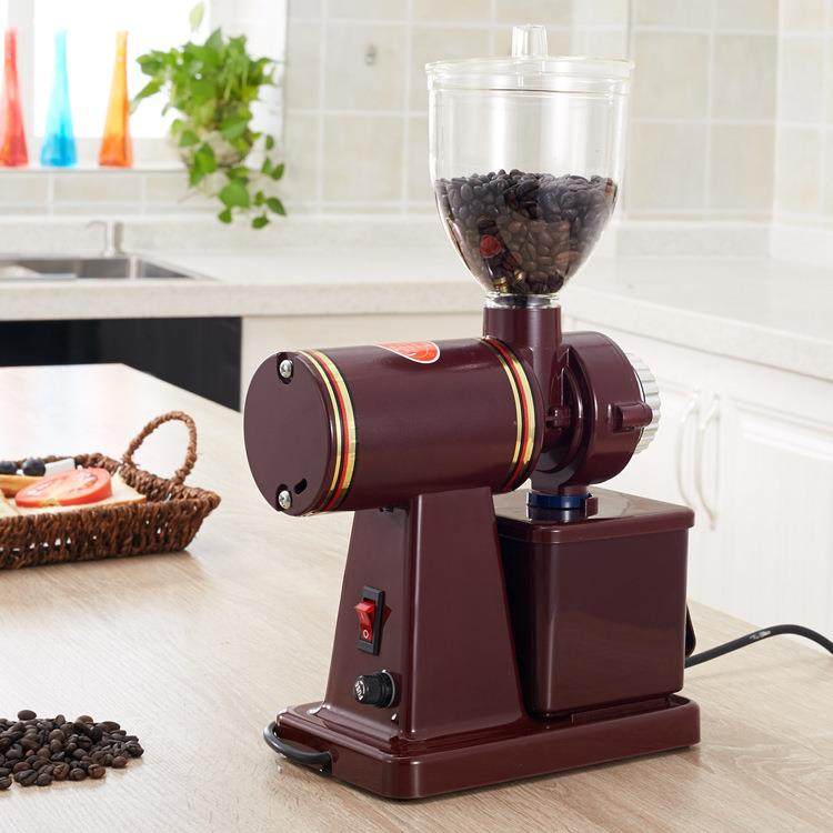 小电动磨豆机家用咖啡磨豆器商用可调粗细半磅磨豆机厂家